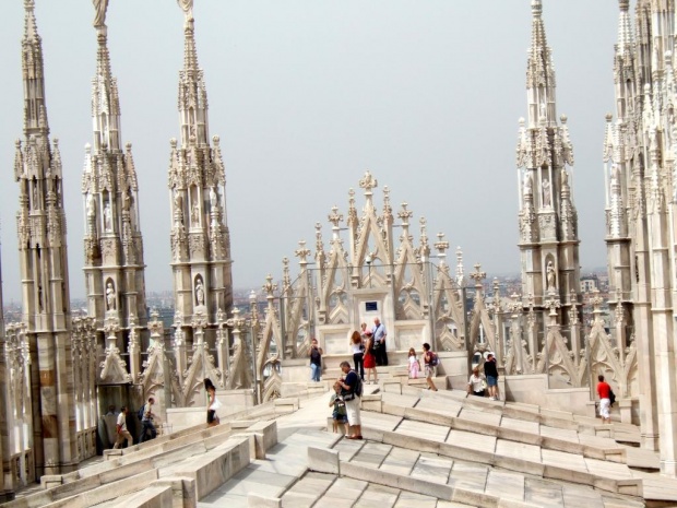 На крыше Миланского Дуомо