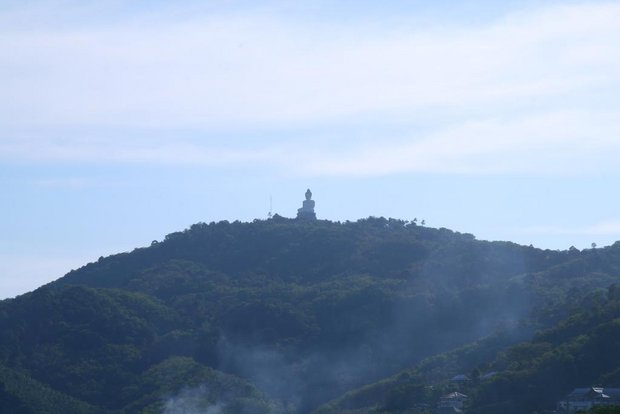 Вид на гору Будды