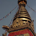 Фрагмент буддийского храма в Катманду