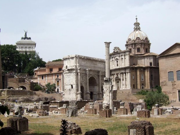 развалины римского Форума