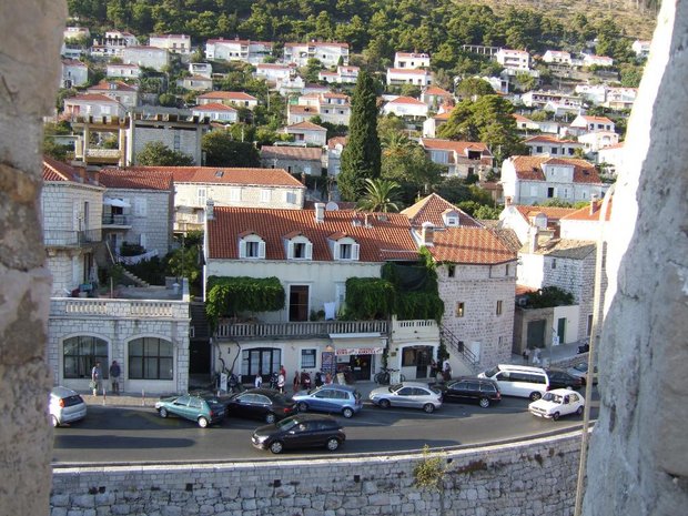 Вид со стены старого города