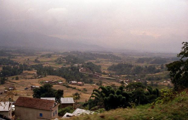 Nagarkot - вид на долину