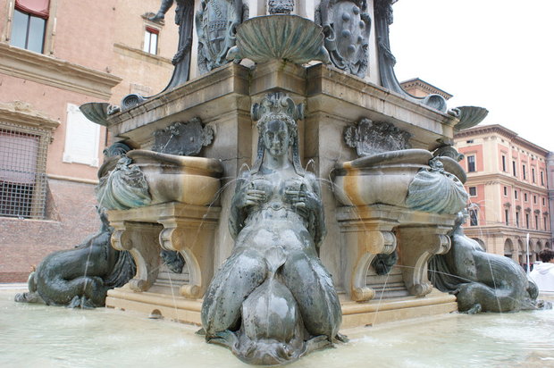Фрагмент фонтана "Нептун"