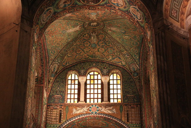 Basilica di S.Vitale. Мозаика