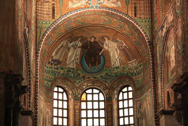 Basilica di S.Vitale. Мозаика