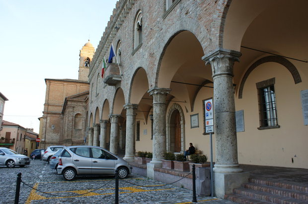 Бертиноро. Palazzo Ordelaffi