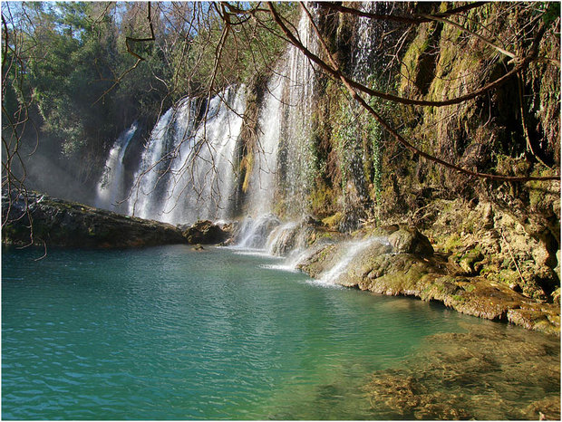 Водопад Куршунлу. Турция