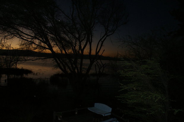 Светлячки на озере Баринго