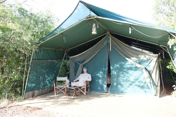 Наш тентед-камп в Ilkeliani Camp