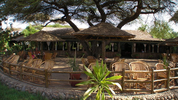 Ресторан в Kibo Safari Camp,