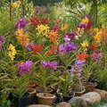 Орхидеи в Парке орхидей в Малайзии