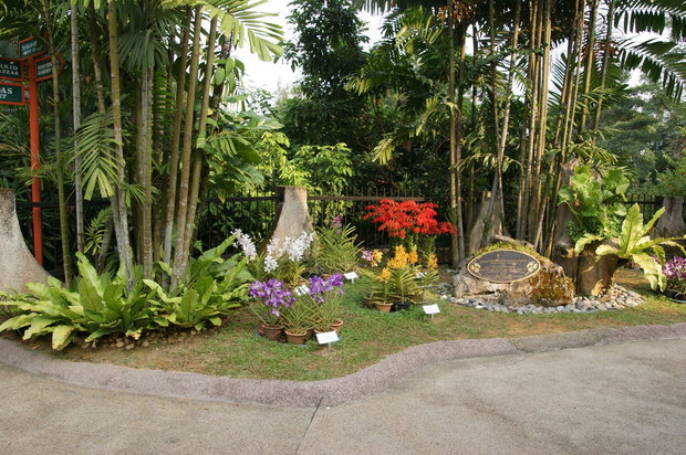 Парк орхидей в Куала-Лумпуре