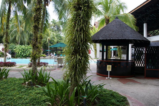 Территория Sabah Hotel