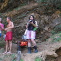 Туристы на водопаде Эль Лимон