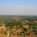 Камбоджа. Полет на воздушном шаре над  Ангкор Ват