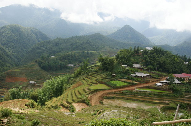 Рисовые террасы деревни Кат Кат
