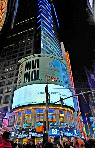 Нью-Йорк. Broadway,Times Square