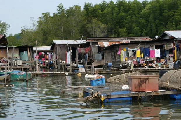 Деревня на воде