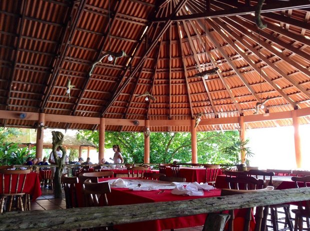 Ресторан в Laguna Lodge Tortuguero