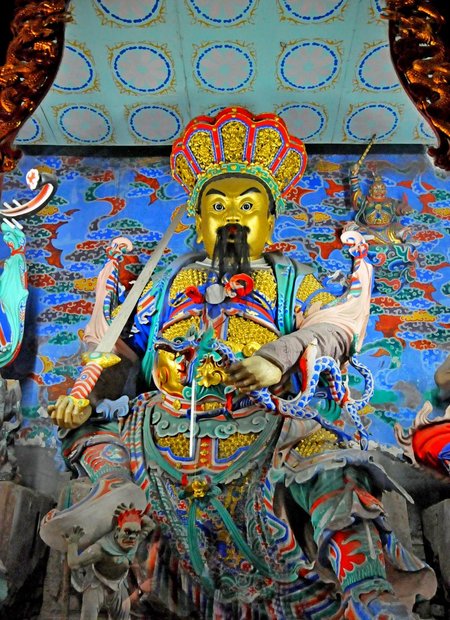 Китай. Чэнду. Монастырь Вэньшу
