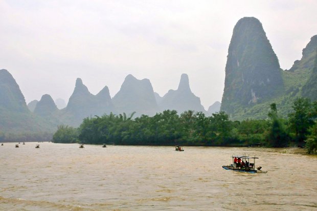 Китай, Круиз Гуйлинь-Яншо по реке Лицзян