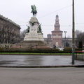 Милан. Памятник Giuseppe Garibaldi.