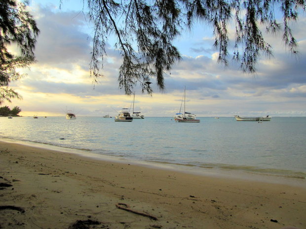 Пляж на Маврикии