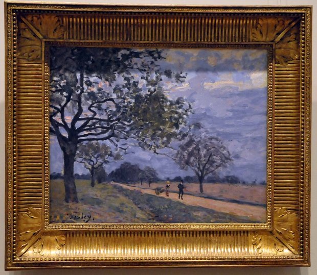 Alfred Sisley,  the Metropolitan Museum of art, modern and contemporary art, New York, the USA, Метрополитан музей, Нью-Йорк, СШ