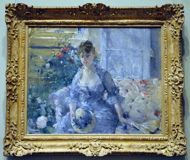 Berthe Morisot, the Metropolitan Museum of art, modern and contemporary art, New York, the USA, Метрополитан музей, Нью-Йорк, СШ