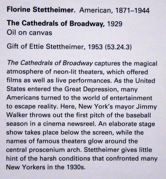 Florine Stettheimer,  the Metropolitan Museum of art, modern and contemporary art, New York, the USA, Метрополитан музей