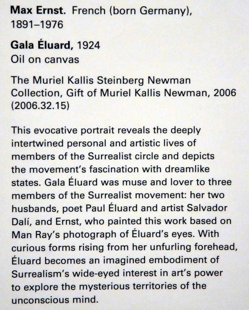 Max Ernst, the Metropolitan Museum of art, modern and contemporary art, New York, the USA, Метрополитан музей, Нью-Йорк