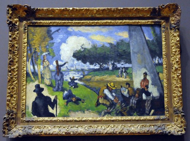 Paul Cezanne, the Metropolitan Museum of art, modern and contemporary art, New York, the USA, Метрополитан музей, Нью-Йорк, США