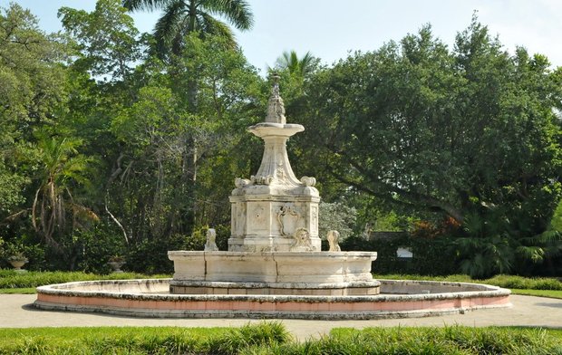 Vizcaya Museum & Gardens, Miami, the USA, Вилла Вискайя, Майами, Флорида, США 
