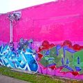 Wynwood Walls art park, Miami, Florida, the USA 