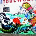 Wynwood Walls art park, Miami, Florida, the USA 