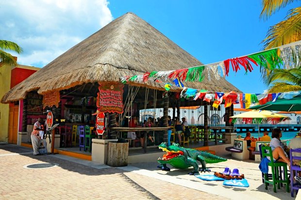 Круизный терминал Puerta Maya, Остров Консумель, Мексика