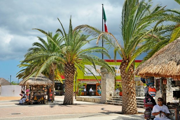 Круизный терминал Puerta Maya, Остров Консумель, Мексика