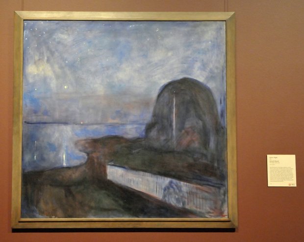 The Getty Center, Современная живопись, Edvard Munch, Лос-Анжелес, США