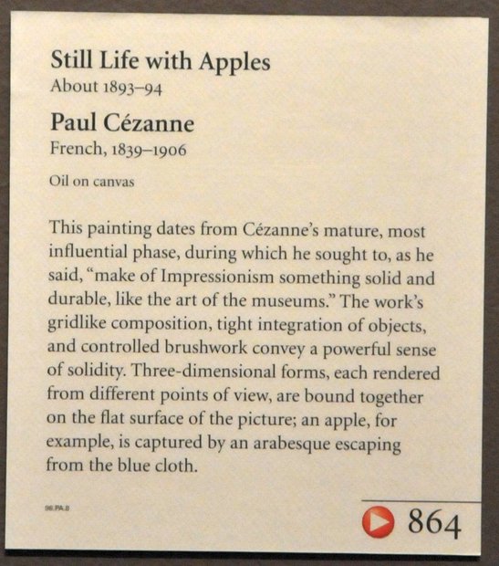 The Getty Center, Современная живопись, Paul Cezanne, Лос-Анжелес, США