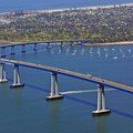 Мост на остров Коронадо, Коронадо отель, Сан-Диего, Калифорния, США