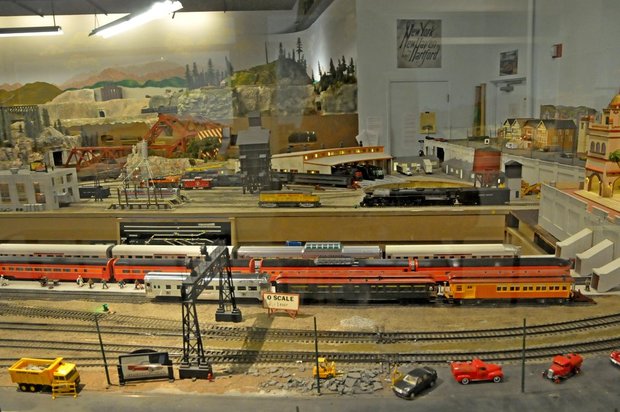 Музей ЖД моделей в Бальбоа парк, Сан-Диего, Калифорния, США