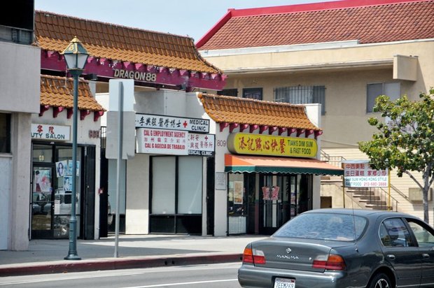 Обзорная экскурсия по Лос-Анжелесу, Chinatown, Лос-Анжелес, Калифорния, США