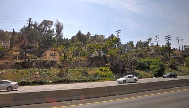 Обзорная экскурсия по Лос-Анжелесу, Mulholland drive, Лос-Анжелес, Калифорния, США