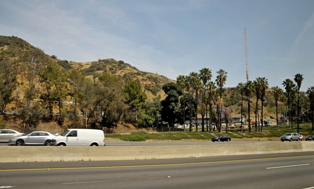 Обзорная экскурсия по Лос-Анжелесу, Mulholland drive, Лос-Анжелес, Калифорния, США