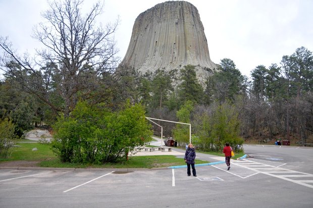 Devil's Tower, Wyoming, USA, Башня дьявола, Вайоминг, США